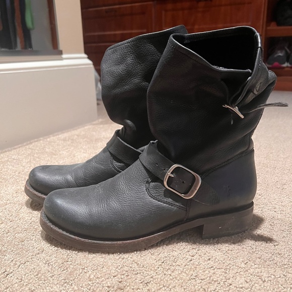 Frye Veronica short boots black 8.5 - Picture 3 of 6